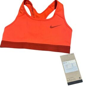 Nike Bright Orange Sports Bra